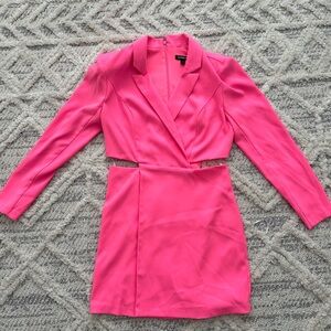 Express Cutout Mini Blazer Dress